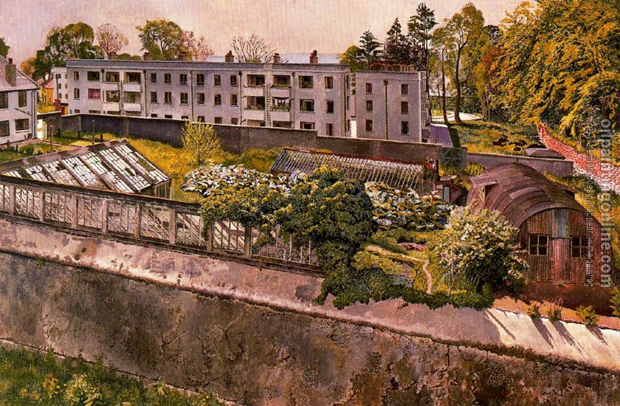 Stanley Spencer - Merville Garden Village Near Belfast